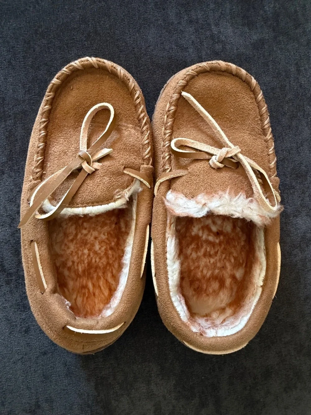 Kids moccasin slippers
